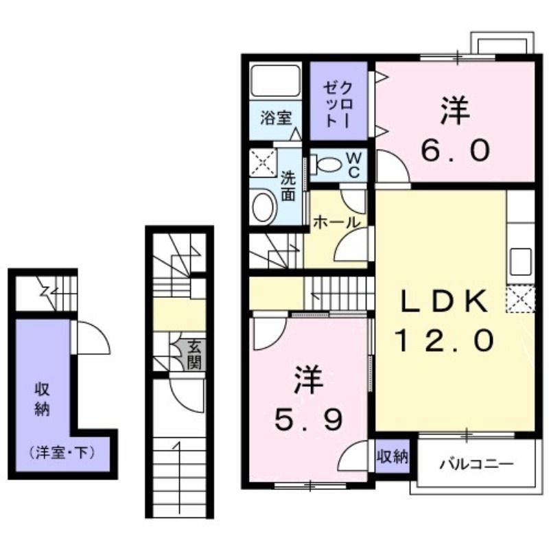 【間取】　図面と現状に相違がある場合には現状を優先